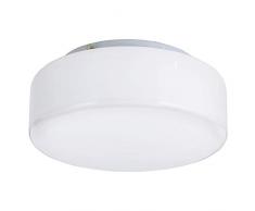 EGLO 27881 Plafonnier, MÃ©tal, E27, Blanc