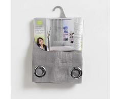 douceur dintÃ©rieur panneau a oeillets 140x240 cm voile sable salina gris
