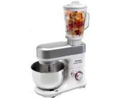 Bestron AKM700 Robot Ménager Bol en Inox avec Blender 700 W