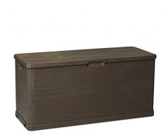 Toomax Z164R035 Art. 164 Woody Boîte de Coussin Multifonctionnel Marron 117 x 45 x 56 cm