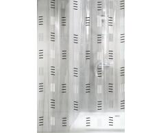 Kleine Wolke 4939901305 Grafico Rideau de Douche Anthracite 180 x 200 cm