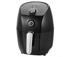 Bomann FR 6001 H CB Friteuse à air chaud avec thermostat réglable en continu Noir 1,5 l