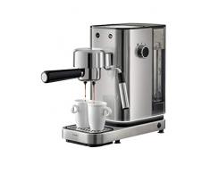 WMF LUMERO Machine à Café Expresso, 15 bars, 2 en 1 Café Filtre ou Dosette Souple, Système de Chauffe Rapide Thermoblock, MultiBoisson, 1400W, Design Elegant LED & Inox Haute Qualité, 0412360011