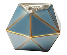 Kare Design Art Pastell Vase, Bleu, 19 cm