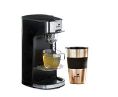 SENYA Machine Ã ThÃ© Tea Time ThÃ©iÃ¨re Ãlectrique Noire 1415W et Son Tea Mug isotherme