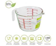 Oryx 5024150 Carafe doseur en verre 1 l Ã 16 x 11 cm