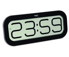 TFA Dostmann â Horloge Carillon Bimbam 5 diffÃ©rents Sons de Chat 60.4514 (Noir).