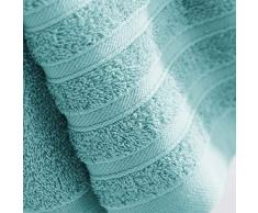 douceur dintérieur serviette de toilette 50x90 cm eponge vitamine menthe