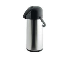 Louis Tellier N5089 Pichet Isotherme Ã Pompe Inox 4 L