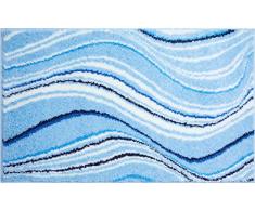 Grund Vela Tapis de Bain, Polyacrylique Supersoft, Bleu, 70x120 cm