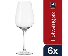 Leonardo 017358 Tivoli Set de 6 Verres Ã Vin Rouge 540 ML