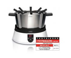 CASO FRANCE 2280 Fondue, Blanc, 22 cm