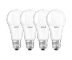 OSRAM LED SUPERSTAR Ampoule LED, Forme Classique: E27, Dimmable, 14,5W Equivalent 100W, 220-240V, dÃ©polie, Blanc Chaud 2700K, Lot de 4 piÃ¨ces