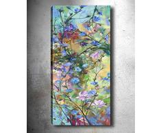 Bonamaison Peinture sur toile, multicolore, 30 x 90 cm - ConÃ§u et fabriquÃ© en Turquie