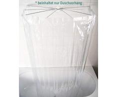 Ridder 390000-350 Ombrella Remplacement Rideau de Douche Plastique Transparent 120 x 170 cm