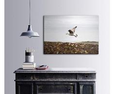 Bonamaison DÃ©coration Murale Impression sur Toile, Dimensions: 100 x 70 Cm - ConÃ§u et fabriquÃ© en Turquie