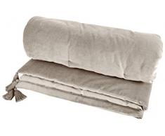 Vent du SUD Edredon Isilde - Couleur - Galet, Taille - 140x140