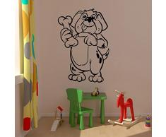 TATOUTEX 3613245628402 Sticker Mural, Orange, L 90cm x H 126cm