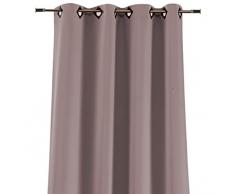Home Style France Rideau, Polyester, Rose, 250x140x1 cm