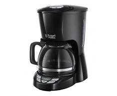 Russell Hobbs 22620-56 Machine à Café, Cafetière Filtre 1,25L Texture, Grande Capacité - Noir