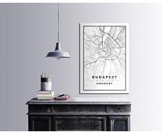 Bonamaison DÃ©coration Murale en Toile, Multicolore, 70 x 100 cm