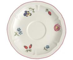 Villeroy & Boch Petite Fleur Sous-tasse à Mokka-/expresso, 13 cm, Porcelaine Premium, Multicolore