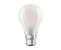 Osram Ampoule LED à Filament Dépolie | Culot B22 | Forme Standard | Blanc Chaud 2700K | 7W (équivalent 60W)