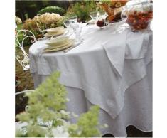 Blanc des Vosges Ombelle Nappe, Coton, Blanc, 170x240 cm