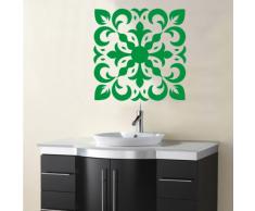 Indigos UG Wandtattoo w425 Autocollant Décoration Mural Fleur Plante Or 80 x 80 cm