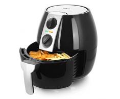Emerio Friteuse à air chaud Airfryer, Smart Fryer, TestGUT, friteuse sans huile 4,5 l analogique. Noir