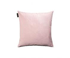 LINUM Annabell Housse de Coussin, Coton, Rose Poudre, 40 x 40 cm