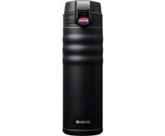 Kyocera MB-17F BK Travel Mug Black Bouteille isotherme, 17 Fluid_Ounces, Noir