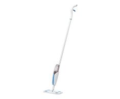 AmazonBasics Balai vaporisateur, lingette jetable, bleu et blanc