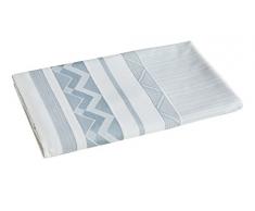 Blanc des Vosges Zig Zag Drap, Coton, Nuage, 240 x 300 cm