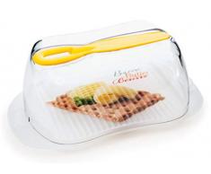 Snips Beurrier avec spalmine 100% fabriqué en Italie émaillé, plastique, transparent