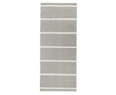 Vallila Uutela Tapis en Coton à Rayures Gris 80 x 200 cm