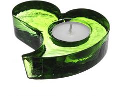 SeaGlassware foncÃ© Photophore, Vert, 0.1Â x 0.1Â x 0.1Â cm