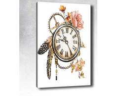 Bonamaison Peinture sur toile, multicolore, 50 x 70 cm - Conçu et fabriqué en Turquie