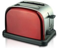 Harper HGP 33 Grille Pain Métal Rouge