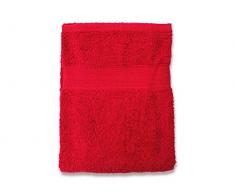 Soleil dOcre 441044 Drap de Bain Coton Rouge 70 x 130 cm