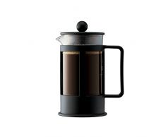 Bodum Kenya Cafetière à 3 tasses Noir, Plastique, Noir , 3 tasses