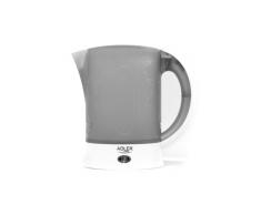 Adler AD 1268 bouilloire Ã©lectrique, Plastique, Blanc