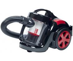 Bestron Aspirateur traineau sans sac, Rayon daction : 7,5 m, Capacité : 1,5 L, 700 W, Bleu/Argent