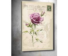 Bonamaison Peinture sur toile, multicolore, 50 x 70 cm - Conçu et fabriqué en Turquie