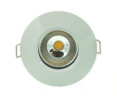 Spot LED encastrable E-Bright - 7 W COB, 600 lm - 230 V A+ - Protection contre leau - IP64 - Spot encastrable