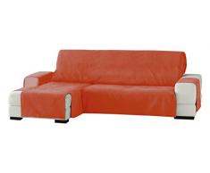 Eysa Chaise Longue Zoco 290 cm. Gauche Vue Frontale Couleur 19-Orange, Chenille, 29x9x37 cm