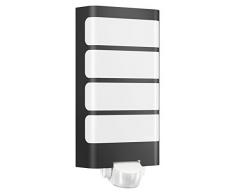 Steinel Applique L 244 LED anthracite, luminaire extÃ©rieur LED 7.5 W, dÃ©tecteur de mouvement 180Â°, portÃ©e 10 m