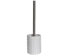 MSV 141554 Kubik Brosse WC Blanc 36 x 0,1 cm
