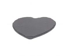 Plateau De Fromage En Ardoise En Forme De Coeur