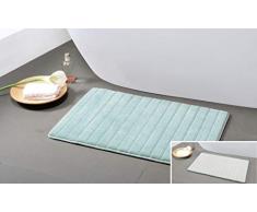 Rideau de Douche Duck River Textile, Spa Bleu-Blanc, 17x24